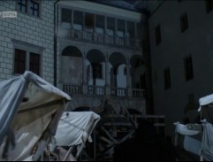 Pohled na noční arkády