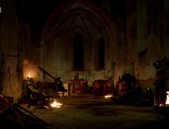 Thurn ve zničeném kostele