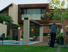 na záhrade u Zuzany a Petra