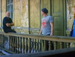 Rozhovor na pavlači