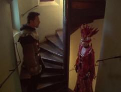 Točité schodiště ve věži