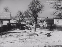 pohled na ulici od kostela