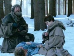 Mniši najdou mrtvou Lucku