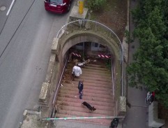 vstup do kanalizácie