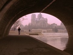 Michel Previn pod mostem.