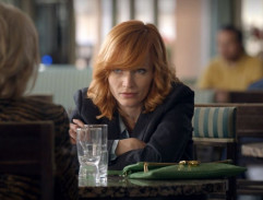 Šárka s mamkou v restauraci