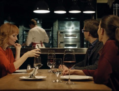 Šárka, Linda a Kuba na jídle