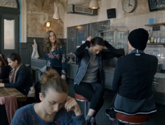 Šárka s Lindou na pivu