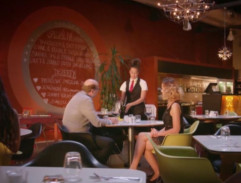 V luxusní restauraci