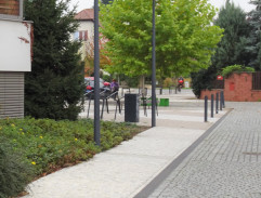 Štěpánka na koloběžce