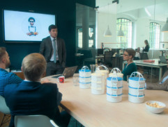 Zasedačka reklamní agentury