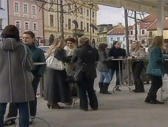 Na náměstí v Písku