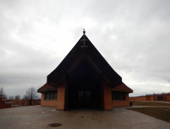 Obřadní síň na hřbitově