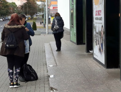 Laco před Centralem