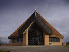 Obřadní síň na hřbitově