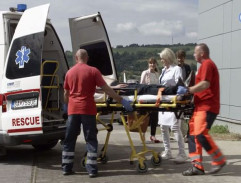 Záchranka na letisku