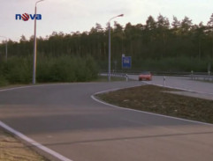 Príjazd kradnutého Porsche