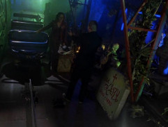 V strašidelnom vlaku