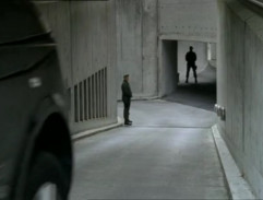 Vjazd do garáží parlamentu