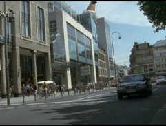 Premávka v centre Kolína