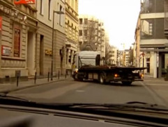 Odťahovka blokuje cestu