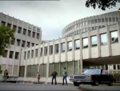 Zadný vchod Krajinskej centrálnej banky