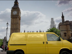 Dodávka v Londýne