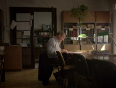 Vašátko v kanceláři