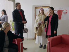 pred gynekologickou ambulanciou