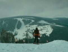 Nahoře na sjezdovce