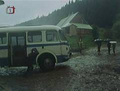 autobusová zastávka pri horárni