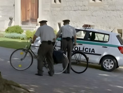 stráženie bicyklov