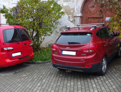 Chlapi cestou z lesa