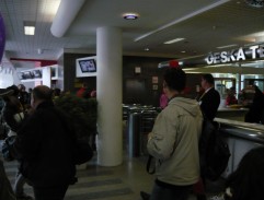 Interiér vrátnice ČT