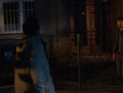 Před bydlištěm Kateřiny