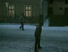 Před domem Navrátilů