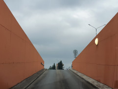 Výjezd z podzemních garáží 2