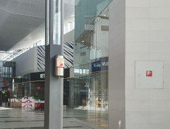 Okoloidúci muž utešuje Evelyn