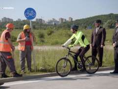 stavenisko cyklotrasy