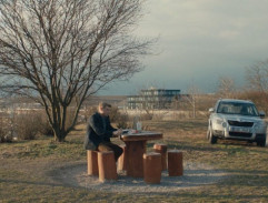 Turek na odpočívadle