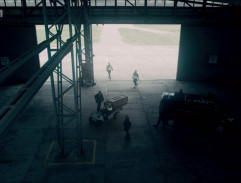 Letištní hala v Polsku