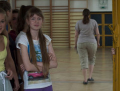 Odchod z tělocvičny