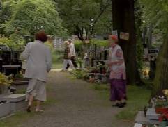 chodník na cintoríne