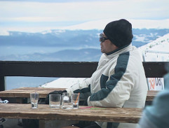 terasa horského bufetu