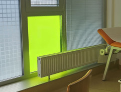 v čakárni nemocnice