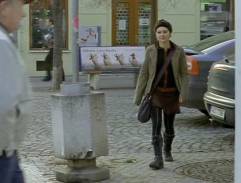 Ostříhaná Ofka na ulici