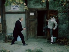 služobná búda na stanici