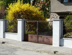 Před domem Dr. Blažeje