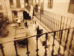 Interiér domu, kde bydlí Bursík