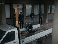 Vchod budovy kriminálky